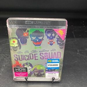 4K DC Suicide Squad SteelBook  New
